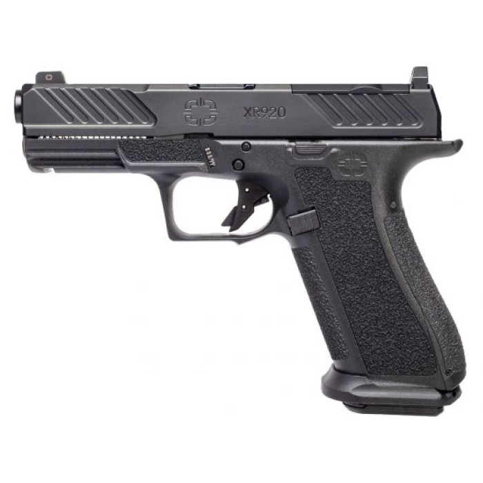 Shadow Systems XR920 Combat Optics Ready 9mm Pistol, Black - SS-3006