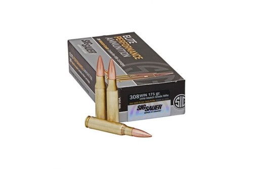 Sig Sauer 308 Winchester 175gr OTM Ammunition 20rds - E308M2-20