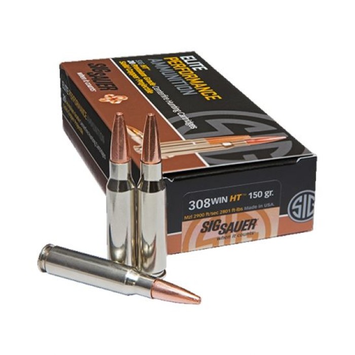 Sig Sauer Elite Hunting Ammunition .308 20Rds