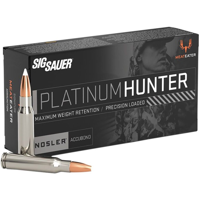 SIG AMMO PLATINUM 270WIN 150GR ACCUBOND 20/10