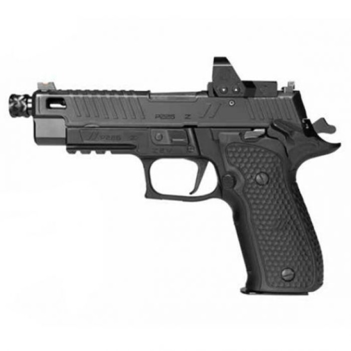 Sig P226 ZEV TB 9mm Pistol With Romeo 1 Pro, Black - E26R-9-ZEV-SAO-TB-RXP