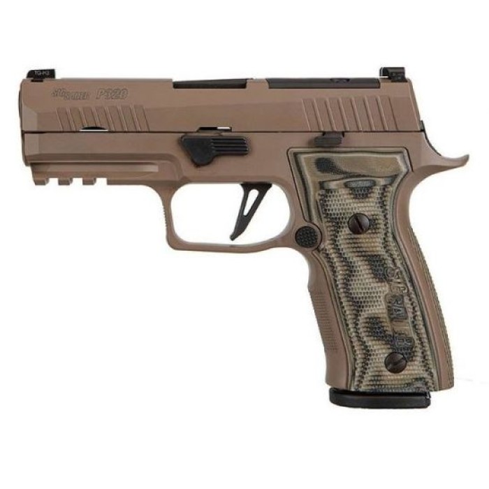 Sig P320 AXG Scorpion 9mm Pistol, Flat Dark Earth - 320AXGCA-9-CW-SCPN-R2