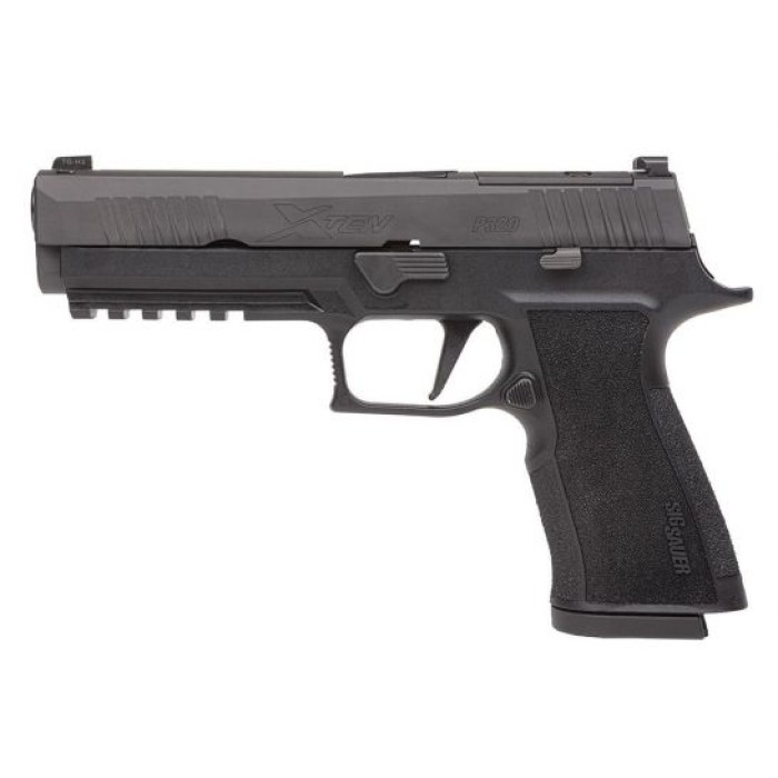 Sig P320 XTEN 5" Optics Ready 10mm Pistol, Black - 320X5-10-BXR3-R2