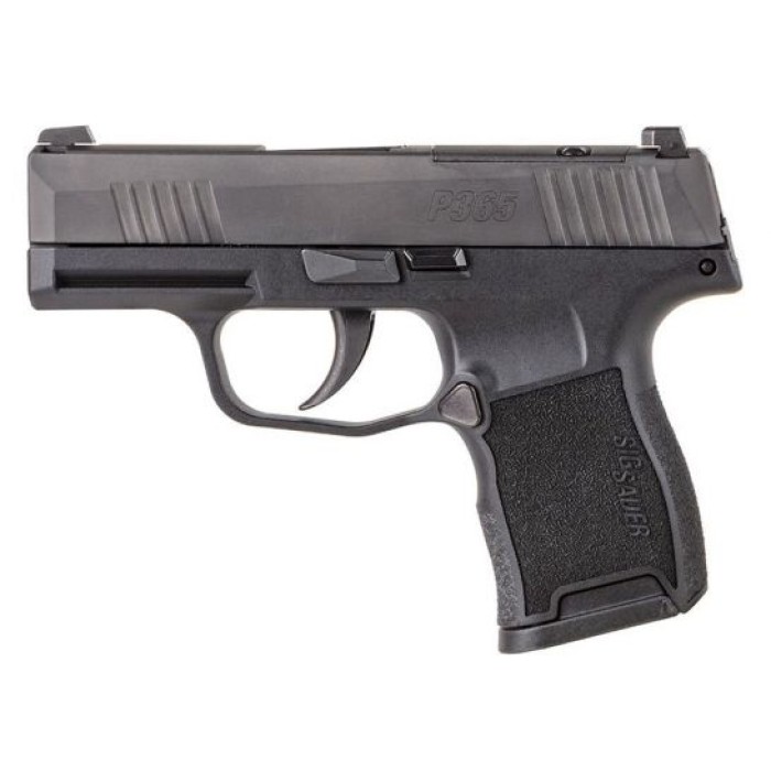 Sig P365-380 Optics Ready .380 ACP Pistol, Black - 365-380-BSS