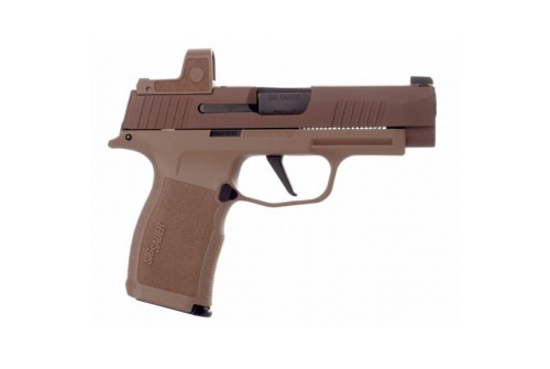 SIG Sauer P365 XL NRA 9mm Pistol w/ Romeo Zero, Coyote - 365-XL9-CX-R-3NC3