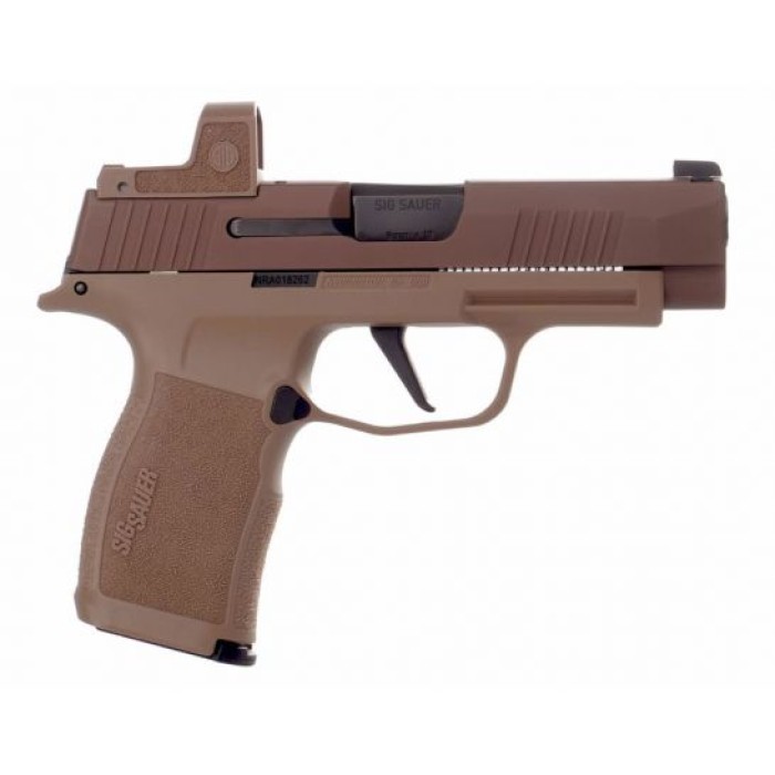 SIG Sauer P365 XL NRA 9mm Pistol w/ Romeo Zero, Coyote - 365-XL9-CX-R-3NC3