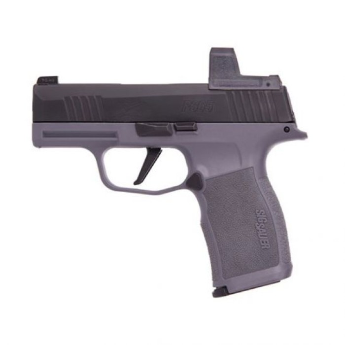 Sig P365X 9mm Pistol With Romeo Zero, Gray/Black - 365X-9-BXR3-GC3