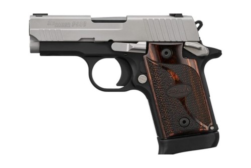 SIG SAUER P938 9mm 3in 7rd Two-Tone Micro-Compact Single Action Pistol (938-9-TXR3-AMBI)