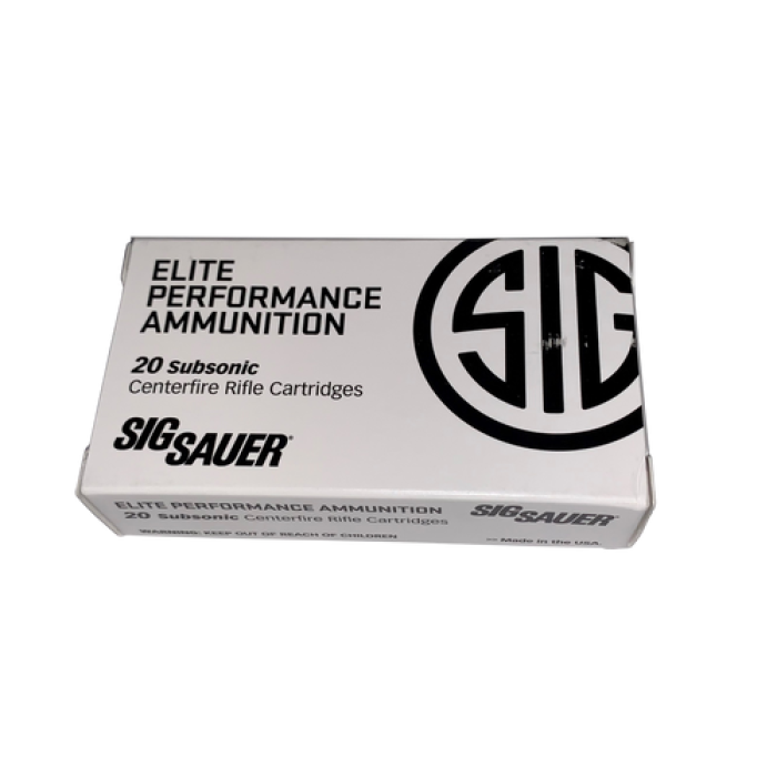 Sig Sauer Elite Performance .300 Blk Subsonic Otm E300A2SW-DTY-20