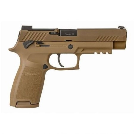 Sig Sauer P320 M17 9mm Pistol, Tan Coyote - MS - 320F-9-M17-MS-2M