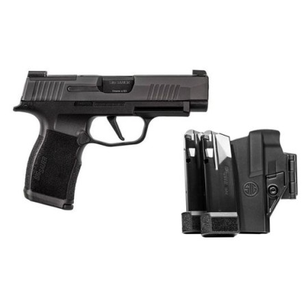 Sig Sauer P365XL TACPAC 9mm Pistol With Holster And 3 Magazines, Black - 365XL-9-BXR3-TACPAC