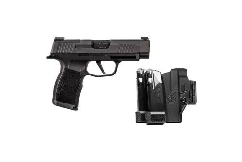 Sig Sauer P365XL TACPAC 9mm Pistol With Holster And 3 Magazines, Black - 365XL-9-BXR3-TACPAC