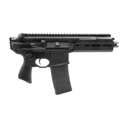 Sig Sauer SIG MCX 5.56 Nato Pistol Semi 5.5in Bbl NO BRACE Al MLOK Hg (1) 30 Rd Mag Rattler Pistol PMCX-5B-TAP-NB