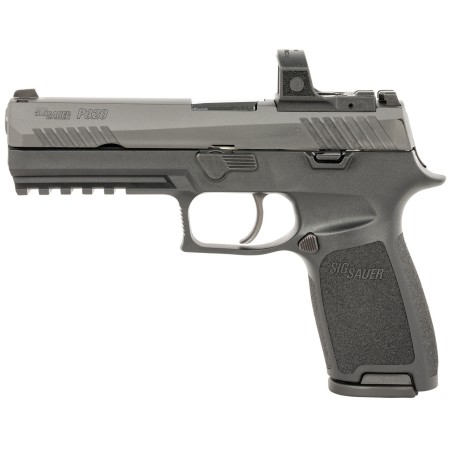 Sig P320 Full Size RXZP 9mm, 4.7" Barrel, Includes Romeo Zero, Black, 15rd