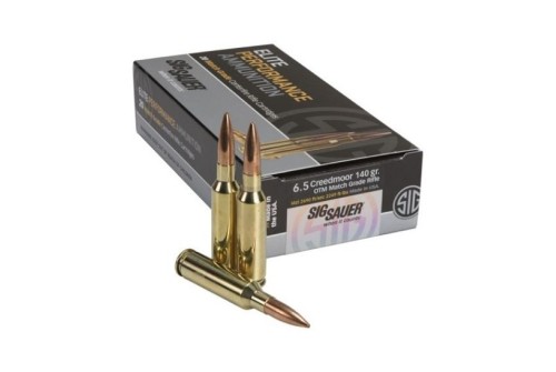 Sig Sauer Elite Performance 6.5 Creedmoor 140gr OTM Match Grade 20 Rounds Ammunition - E65CM1-20