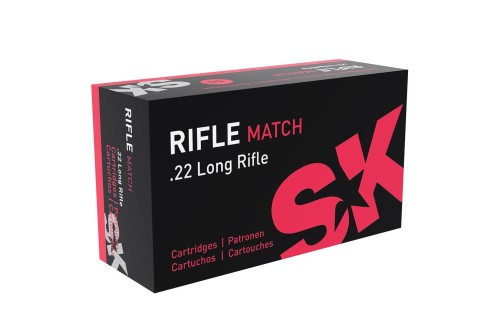 SK Ammunition .22 LR Rifle Match 40gr Ammunition Brick of 500rds 420208