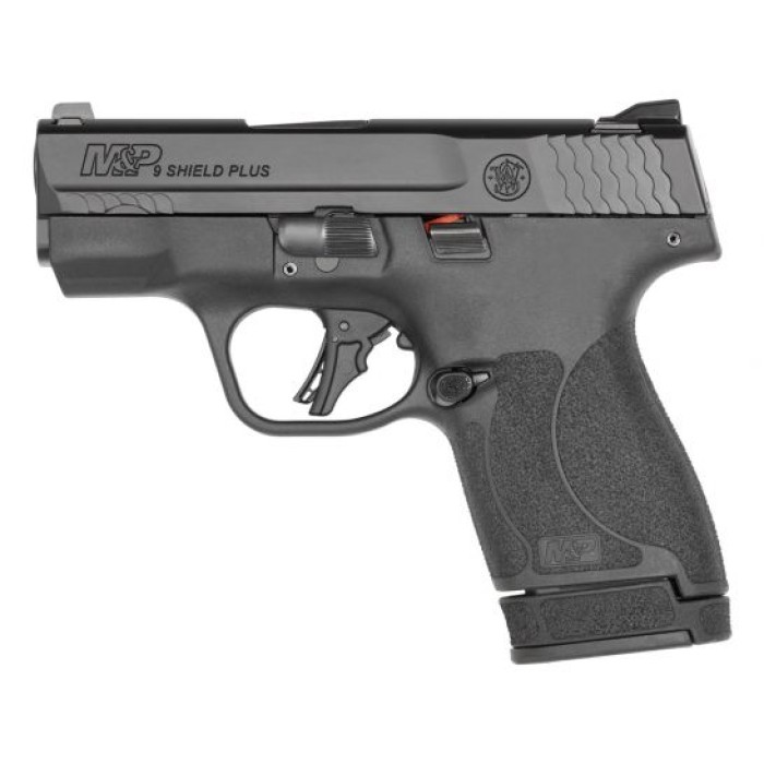 Smith & Wesson M&P Shield Plus Ultra Compact 9mm Pistol, Black - 13248