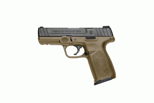 Smith & Wesson SD9 VE 9mm Pistol 4", FDE/BLK- 11998