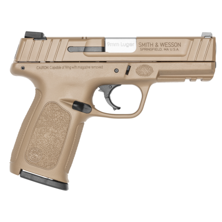 SMITH & WESSON SD9VE 9MM 4" 16RD FDE