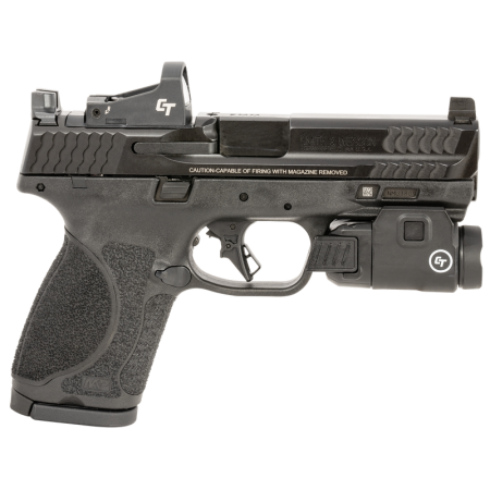 SMITH & WESSON M&P9 M2.0 COMPACT OR 9MM 4" 15RD BLACK CT LIGHT