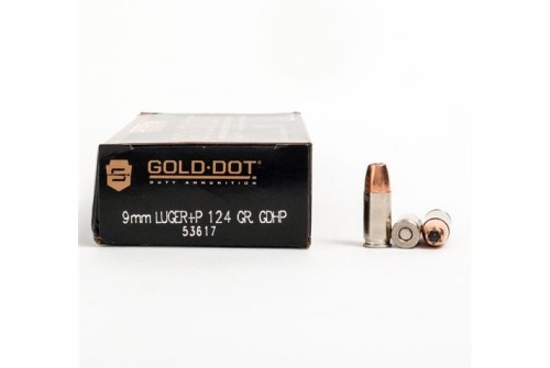 Speer 9mm 124 Gr 1000 Rounds - Brass Casing