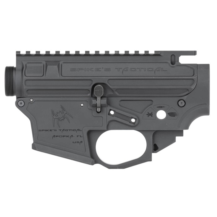 Spike's Tactical AR9 Receiver Set, Uses Glock Mags, Black