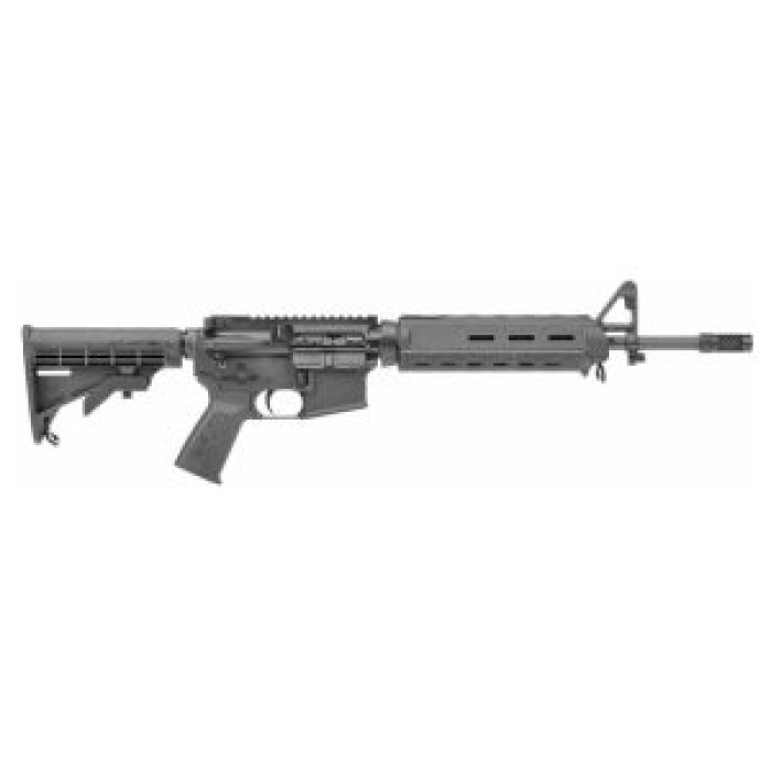 Spikes Tactical Midlength 5.56mm NATO 16in Black Anodized Semi Automatic Modern Sporting Rifle - No Magazine