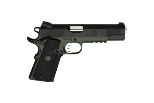 Springfield 1911 CA Loaded Marine Corps Operator .45 ACP Pistol, OD Green - PX9105MLCA18