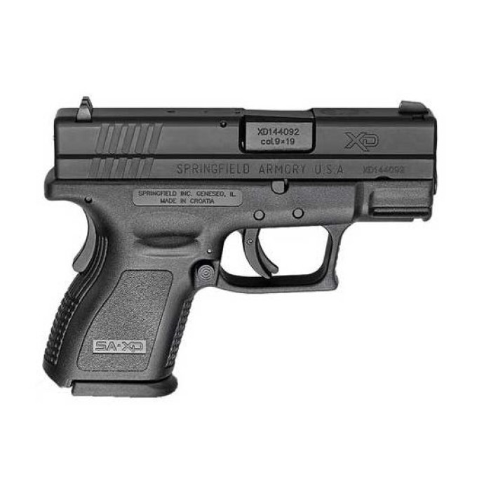 Springfield Armory XDS Defender 9mm Pistol Sub Compact 10rd 3" - XDD9801