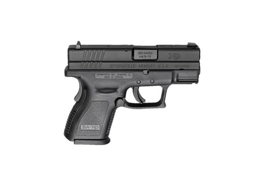 Springfield XD Defenders Series 9mm 3" Pistol, Black - XDD9801HC