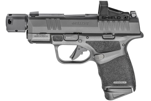 Springfield Hellcat RDP 9mm, 3.8" Barrel, Black, Red Dot Sight, 10rd