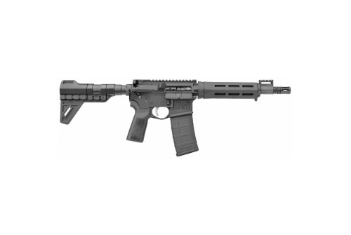 Springfield SAINT AR-15 Pistol, 223REM/5.56mm, 9.6" Barrel, 1:8 Twist, A2 Flash Hider, M-LOK Pistol Grip, Trinity Force Breach Blade, 30Rd, Mag