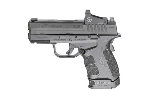 Springfield XD-S Mod 2 OSP 3.3" .45 ACP Pistol With Crimson Trace Red Dot, Black - XDSG93345BCT