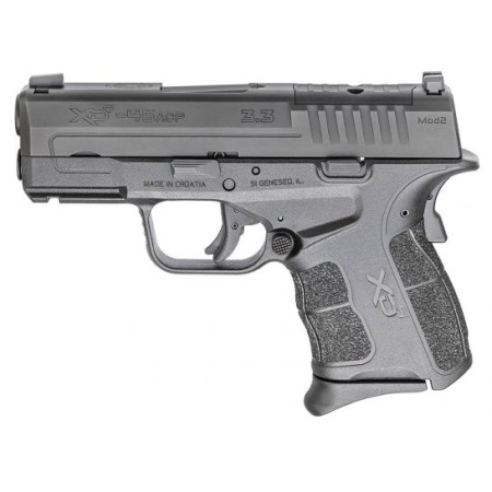 Springfield XD-S Mod 2 OSP Optics Ready 3.3" .45 ACP Pistol, Black - XDSG93345BOSP