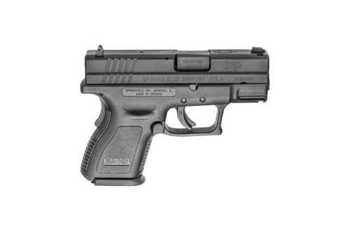 Springfield XD Subcompact 10 Round 9mm Pistol, Black - XD9801