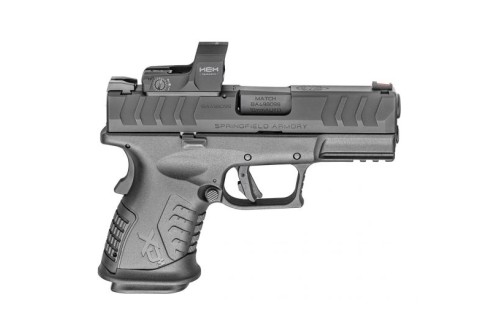 Springfield XDM Elite Compact 10mm Pistol With Hex Dragonfly, Black - XDME93810CBHCOSPD