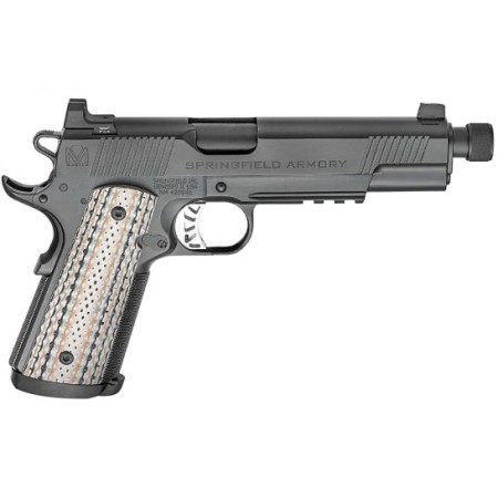 Springfield Armory Master Class Silent Operator .45 ACP 5" Barrel 7-Rounds Threaded