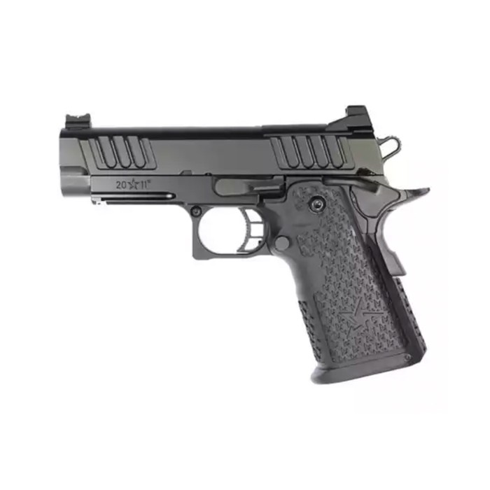 Staccato C2 Tactical 9mm, 3.9" SS Bull Barrel, Aluminum Frame, Optics Ready, DLC, 16rd