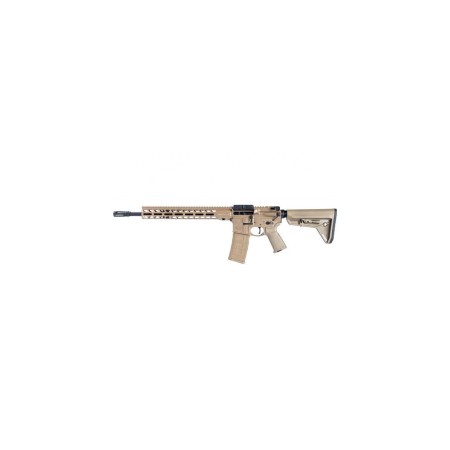 STAG 15 TACTICAL 16" RIFLE WITH NITRIDE BARREL IN 5.56MM - 10RD MAGAZINE - FDE - LEFT-HANDED