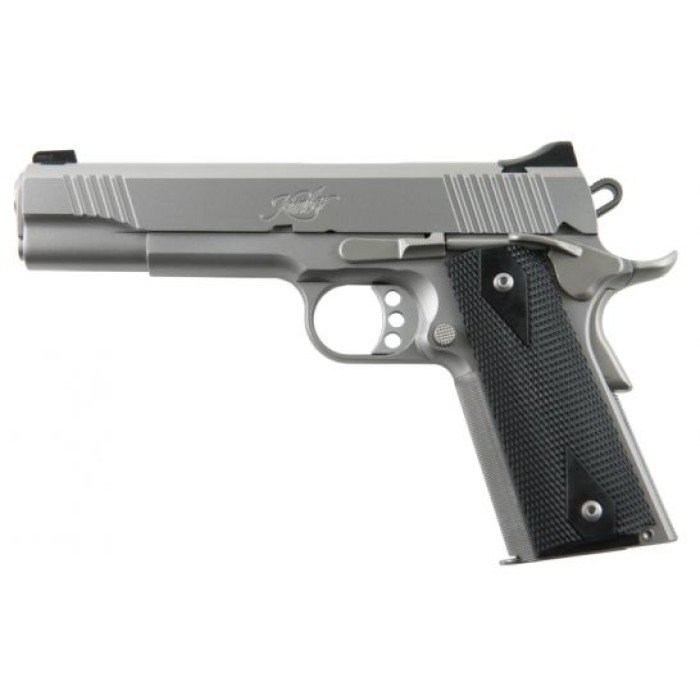 Kimber Stainless II .45 ACP 5u201d 1911 Pistol, Satin Silver - 3200007