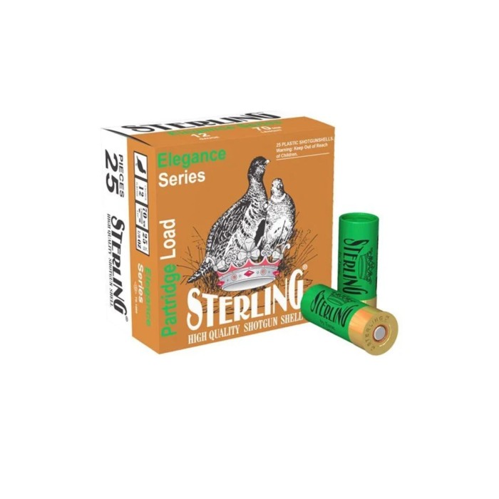 STERLING 12 GAUGE, 2 3/4, 26 GR,