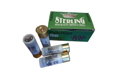 Sterling Buckshot 12 GA, 2-3/4in. 9 Pellet 00 Buckshot - 10 Rounds [MPN: AM3379]