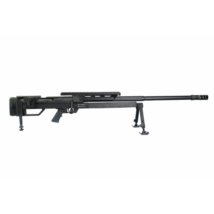 Steyr Arms HS 50 M1 .50 BMG Bolt Action Rifle, Black - Extreme Long-Range Precision with Powerful - 610551