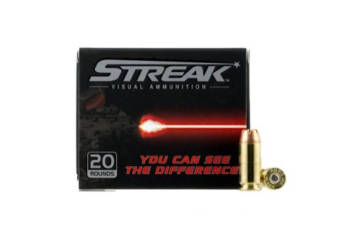 Ammo Inc Streak 180 gr Jacketed Hollow Point .40 S&W Ammo, 20/box - 40180JHPSTRK