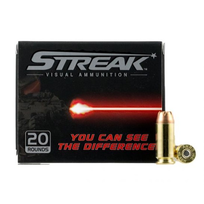 Ammo Inc Streak 180 gr Jacketed Hollow Point .40 S&W Ammo, 20/box - 40180JHPSTRK