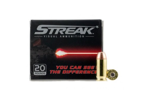 Ammo Inc Streak 230 gr Jacketed Hollow Point .45 ACP Ammo, 20/box - 45230JHPSTRK