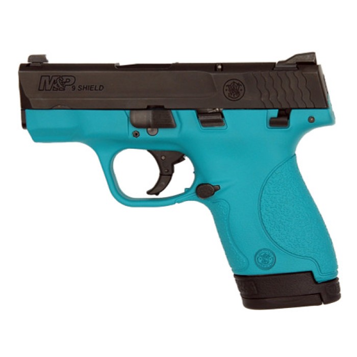 SW M&P 9 Shield 3'' Teal 8Rd 13677