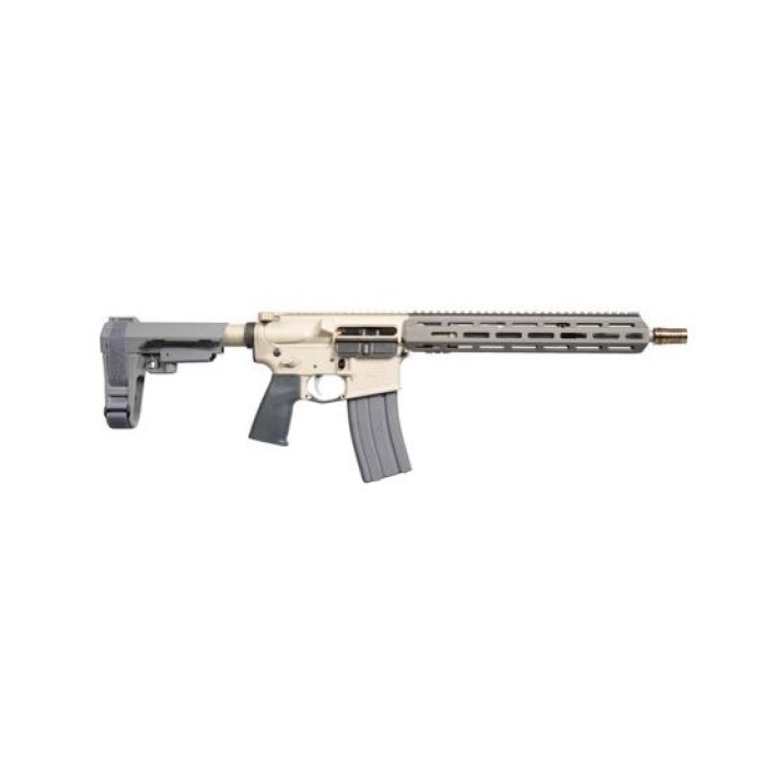 Q LLC Sugar Weasel .223 Remington/5.56x45mm 13" Semi-Auto Tactical Pistol, Gray