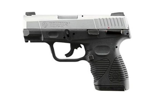 Taurus PT24/7 G2 .40 Cal Compact Stainless Steel Pistol   24/7-G240SSC-15  1-247409G2C-15