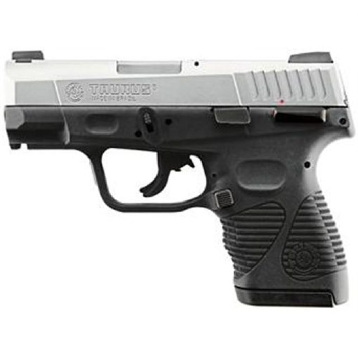 Taurus PT24/7 G2 .40 Cal Compact Stainless Steel Pistol   24/7-G240SSC-15  1-247409G2C-15